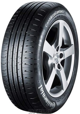 Купить CONTINENTAL 0357223 Шины Continental EcoContact 5 185/60 R14 82H (до 210 км/ч) 357223