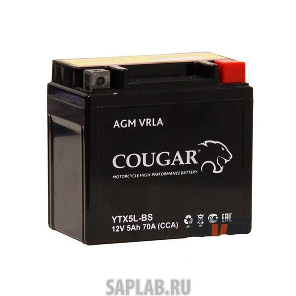 Купить запчасть COUGAR - YTX5LBS 