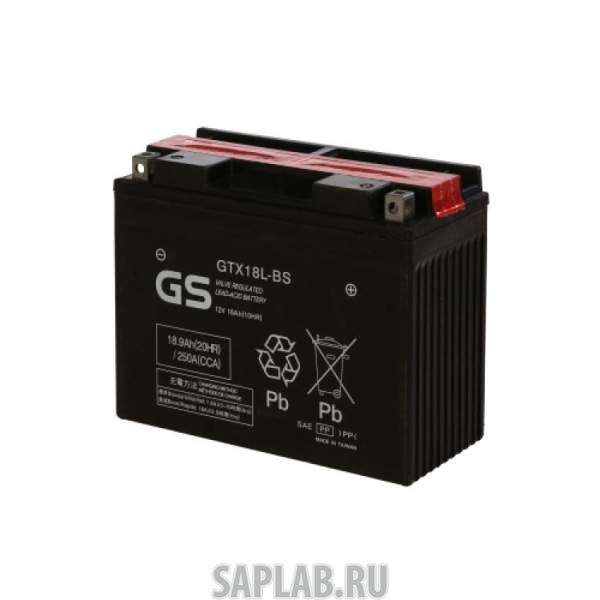 Купить GS 1058154947504 Аккумулятор мотоциклетный GS GTX18L-BS
