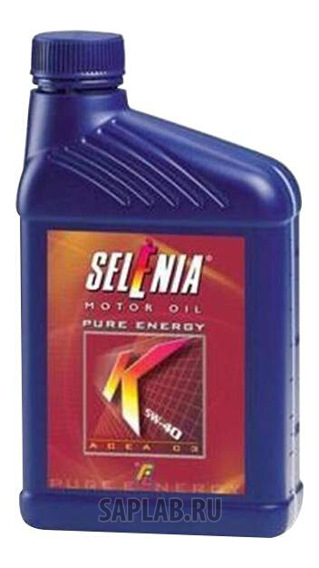Купить SELENIA 14111619 Моторное масло Selenia К Pure Energy 5W-40 1л