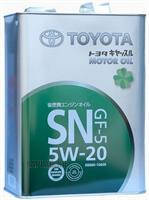 Купить TOYOTA 0888010605 Моторное масло Toyota SN 5W-20 4л