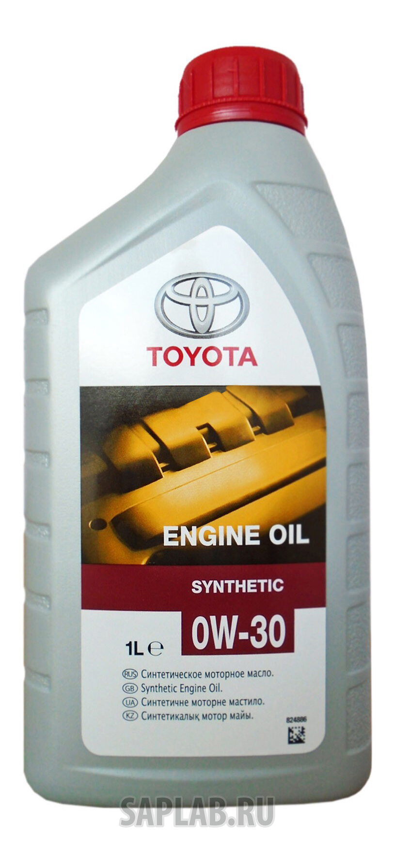 Купить TOYOTA 0888080366GO Моторное масло Toyota Synthetic A3/B3/B4 SL/CF 0W-30 1л