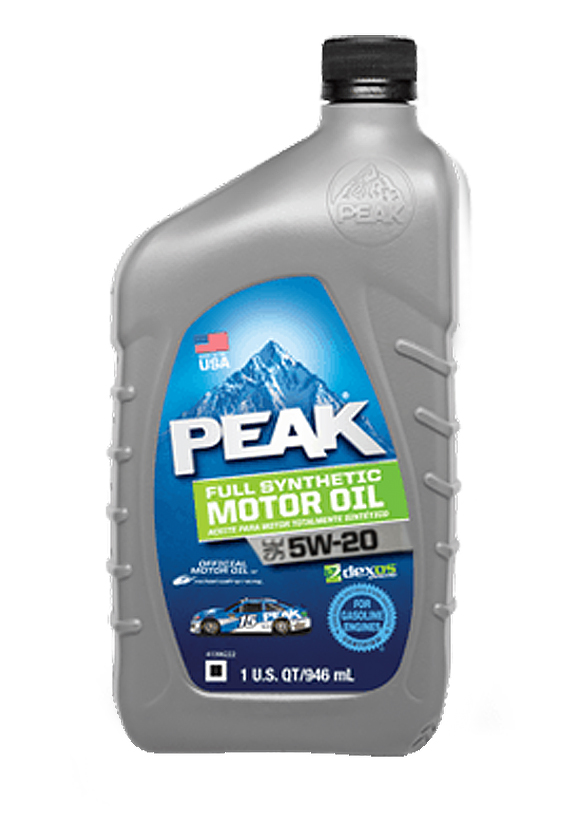 Купить Peak P2MS576 Full Synthetic Motor Oil 5W-20 (0,946л)