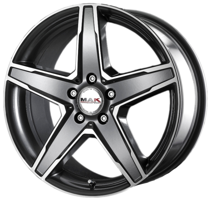 Купить Mak WHS062794 Stern 20/9,5 ET45 Gun metallic - mirror face